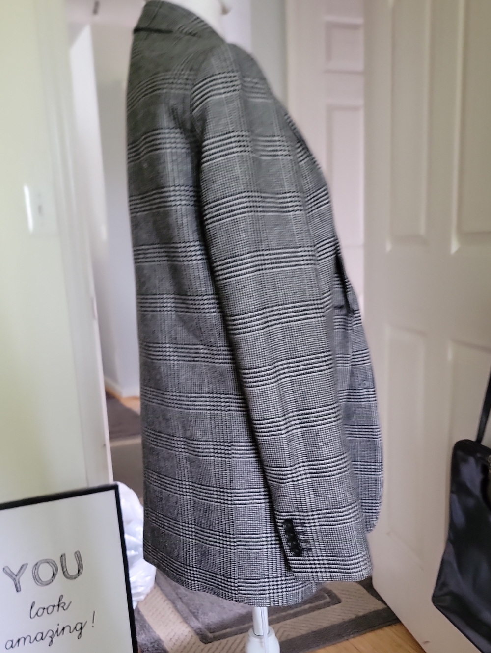 Everlane Black Button Detail Blazer - Picture 4 of 10